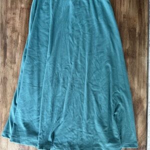 Bliss Teal Midi Skirt